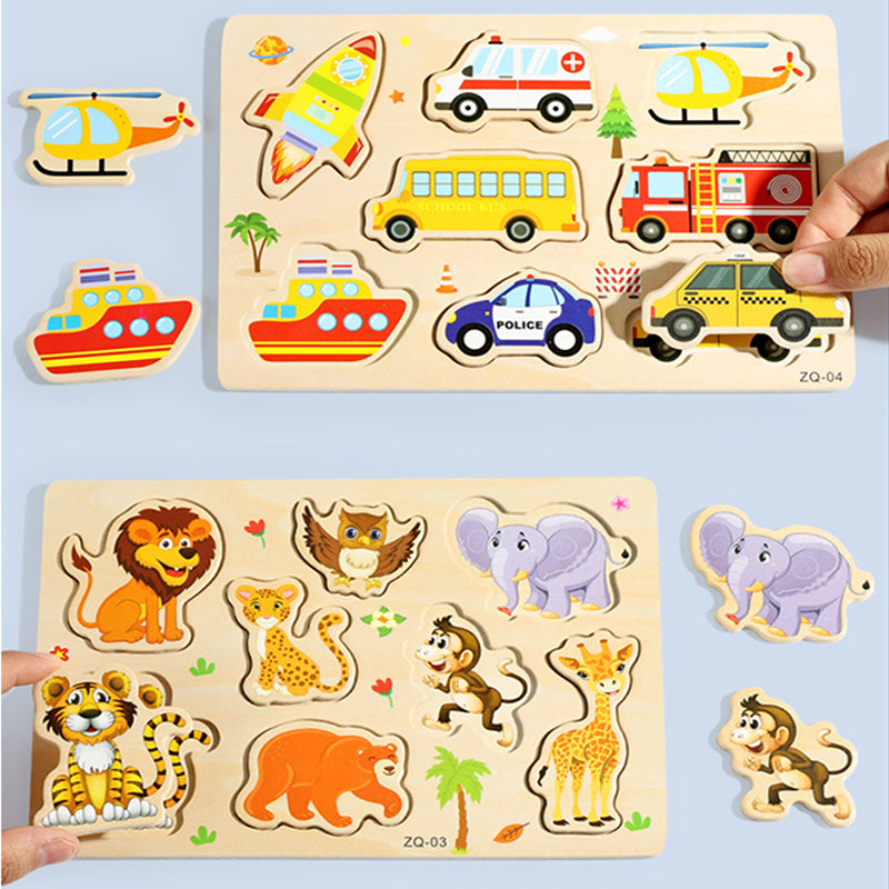 Premium 3D Construction Site Puzzle Toy Set
