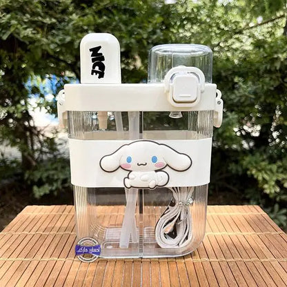 Cinnamoroll Dual-Straw Kids Water Bottle
