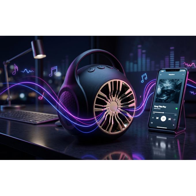 XERTMT T13 LED Portable Wireless Speaker (8W)