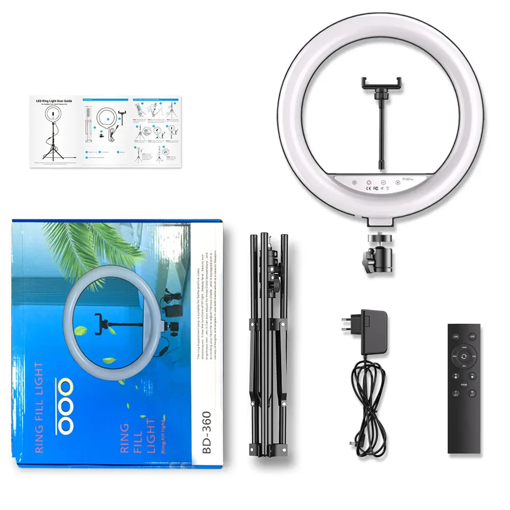 BD-360 Ring Fill Light with Mobile Holder