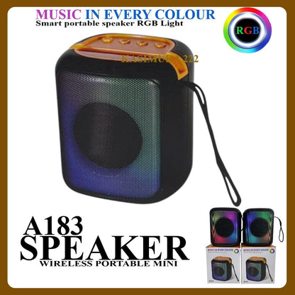 A183 Compact RGB Wireless Speaker