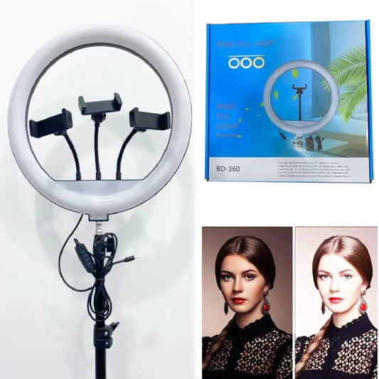 BD-360 Ring Fill Light with Mobile Holder