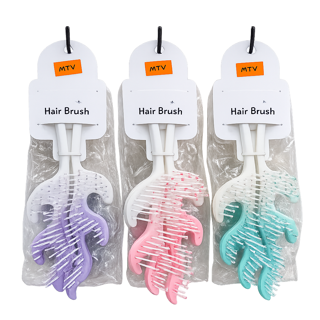 Colorful Detangling Hair Brush Set