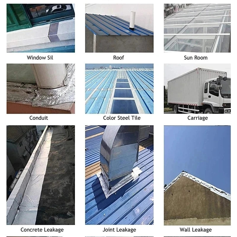 Aluminum Foil Butyl Waterproof Tape
