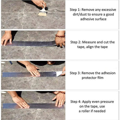 Aluminum Foil Butyl Waterproof Tape