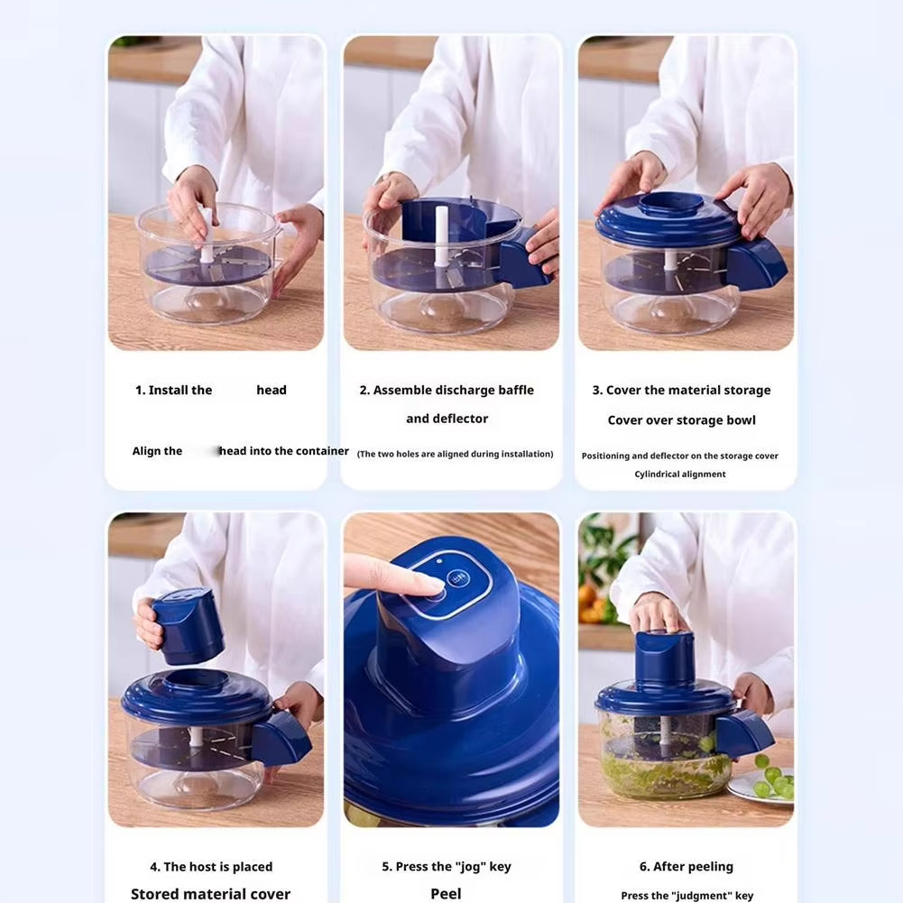 Automatic food peeler machine