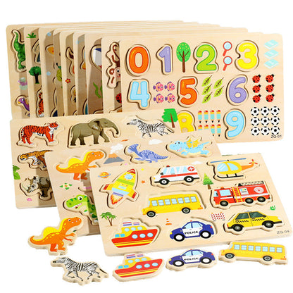 Premium 3D Construction Site Puzzle Toy Set
