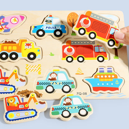 Premium 3D Construction Site Puzzle Toy Set