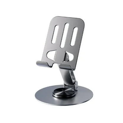 Premium 360° Rotating Metallic Desktop Bracket Phone Stand