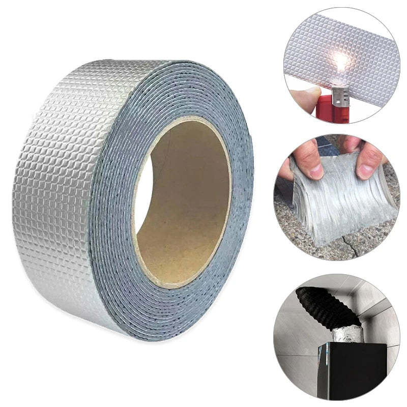 Aluminum Foil Butyl Waterproof Tape