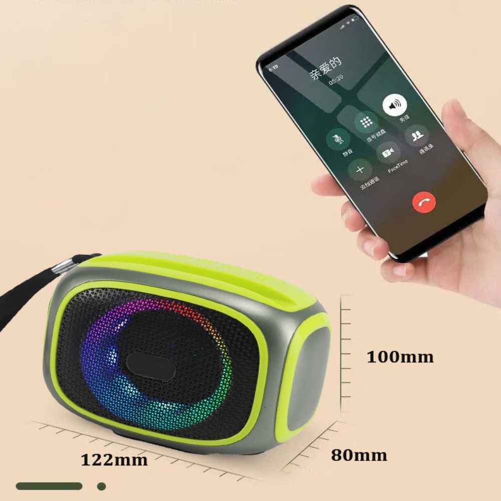 SY-777 Wireless Speaker with Phone Holder & RGB Light