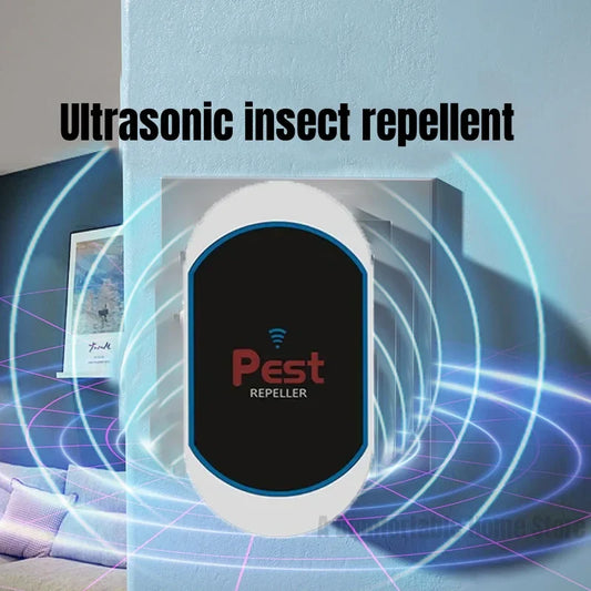 Ultrasonic Pest Repeller (Mosquito, Cockroach & Rat Repellent)
