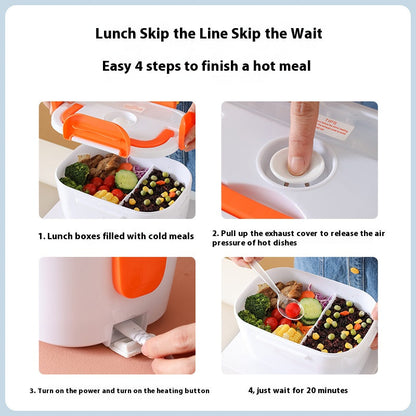 Portable Electric Self-Heating Lunch Box