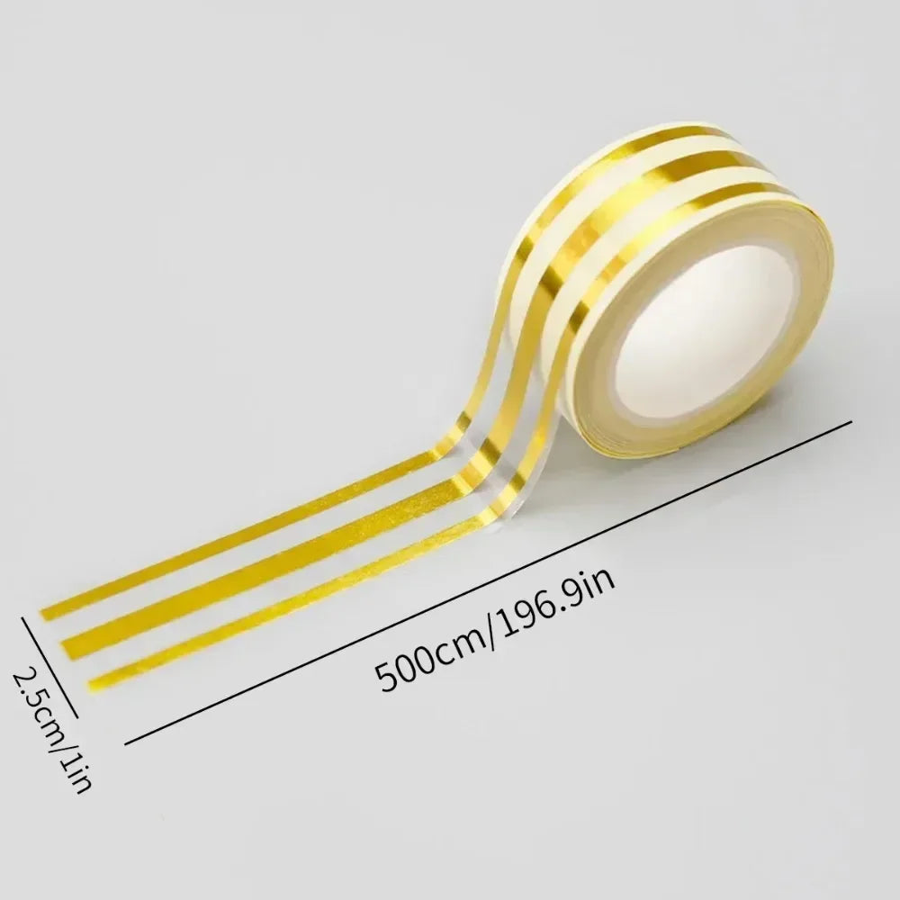 Decorative Gold Strip Wall Tape