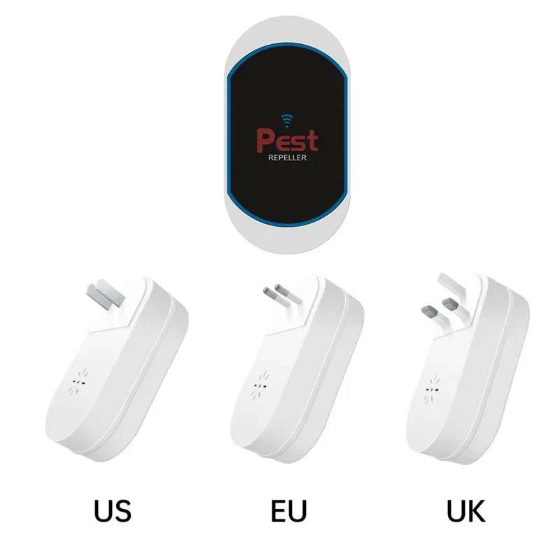 Ultrasonic Pest Repeller (Mosquito, Cockroach & Rat Repellent)