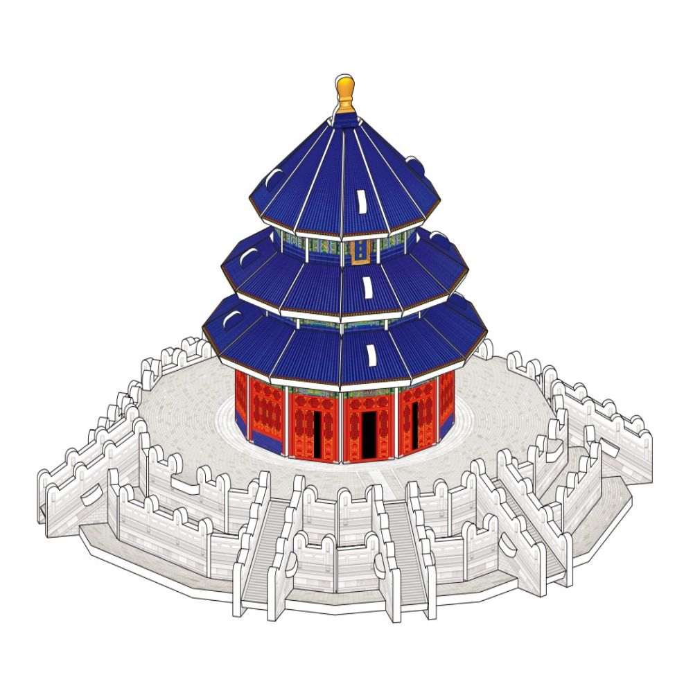 Premium 3D Princess Castle Puzzle Toy Set