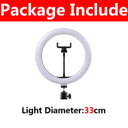 10 Inch Ring Fill Light with Tripod Stand