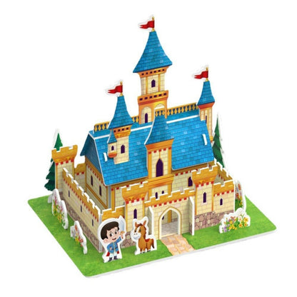 Premium 3D Princess Castle Puzzle Toy Set