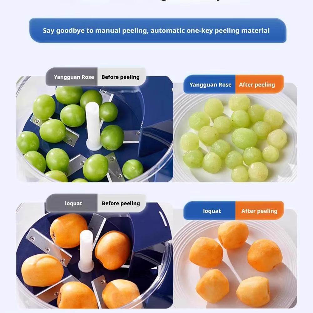 Automatic food peeler machine