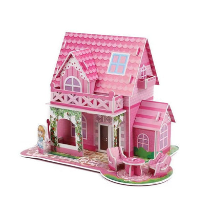 Premium 3D Princess Castle Puzzle Toy Set