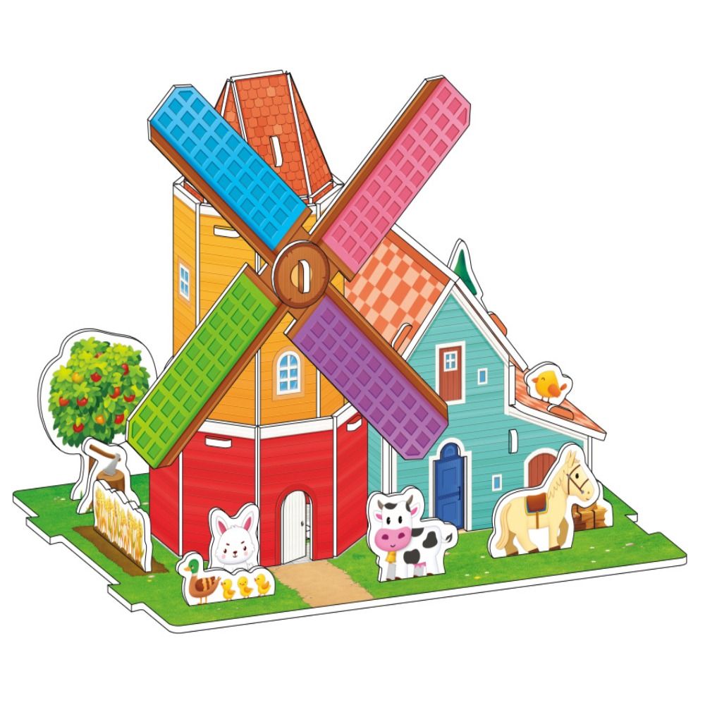 Premium 3D Princess Castle Puzzle Toy Set