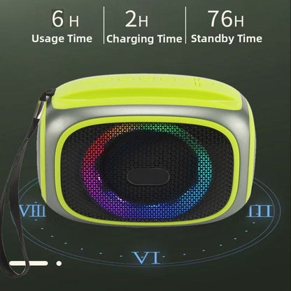 SY-777 Wireless Speaker with Phone Holder & RGB Light