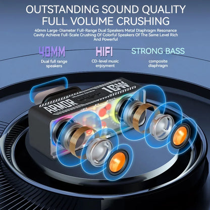 Battle Armour Cannon 10W Wireless Speaker